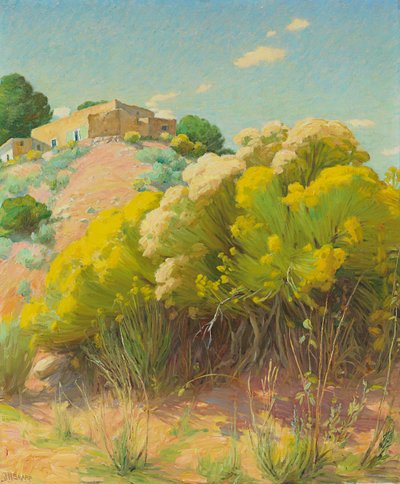 Studio de Taos - Joseph Henry Sharp
