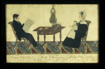 M. et Mme Daniel Otis et son enfant - Joseph Hilliard Davis