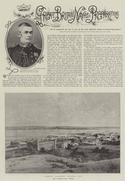 Les préparatifs navals de la Grande-Bretagne - Joseph Holland Tringham