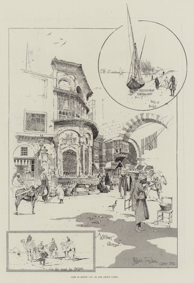 La vie en Égypte, au Caire et ses environs - Joseph Holland Tringham