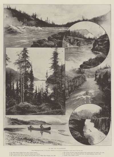 En route pour le Klondike - Joseph Holland Tringham