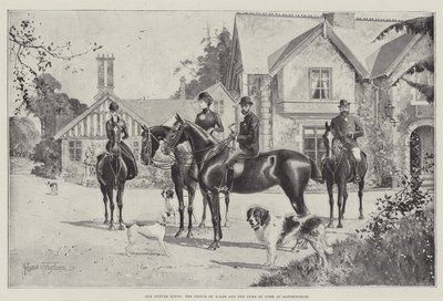 Nos futurs rois, le prince de Galles et le duc d