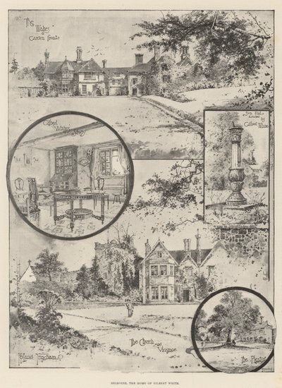 Selborne, la maison de Gilbert White - Joseph Holland Tringham