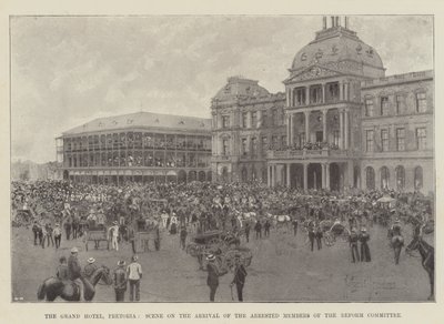 Le Grand Hôtel, Pretoria, scène à l