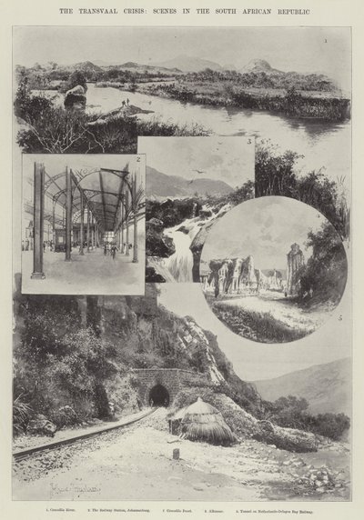 La crise du Transvaal, scènes dans la République sud-africaine - Joseph Holland Tringham