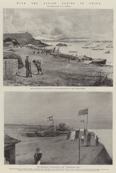 Avec les forces alliées en Chine - Joseph Holland Tringham