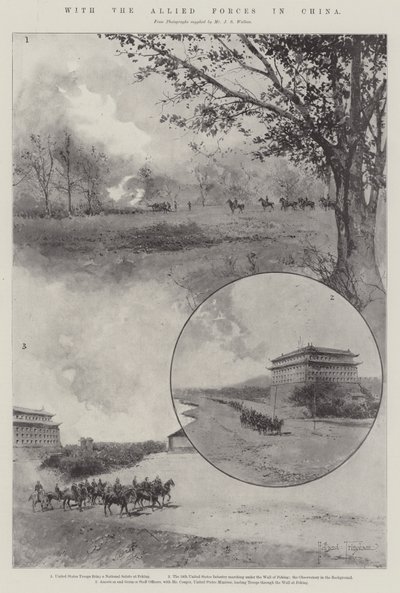 Avec les forces alliées en Chine - Joseph Holland Tringham
