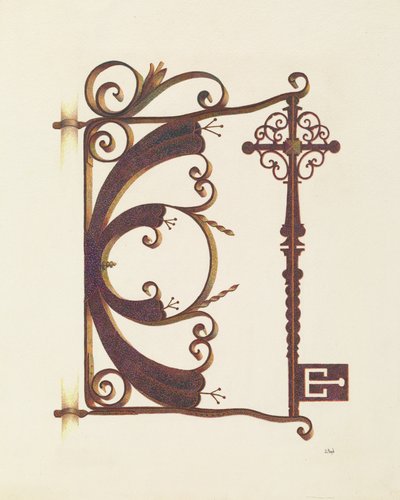 Enseigne de serrurier - Joseph L. Boyd