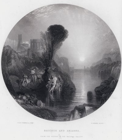 Bacchus et Ariane - Joseph Mallord William (after) Turner