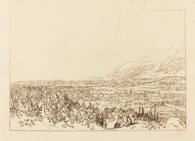 Chaîne des Alpes de Grenoble à Chambéry - Joseph Mallord William Turner