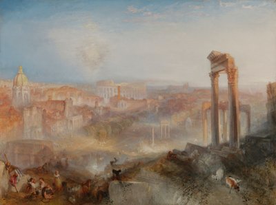 Rome moderne, Campo Vaccino - Joseph Mallord William Turner
