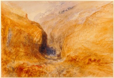 Paysage montagneux - Joseph Mallord William Turner