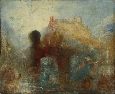 La grotte de la reine Mab - Joseph Mallord William Turner