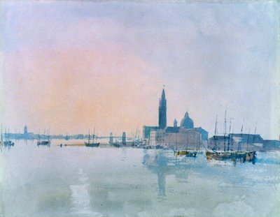 San Giorgio Maggiore depuis la Dogana, 1819 - Joseph Mallord William Turner