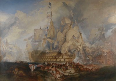 La bataille de Trafalgar, 21 octobre 1805 - Joseph Mallord William Turner