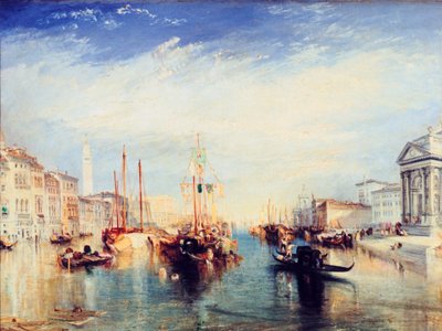 Venise, depuis le porche de la Madonna della Salute - Joseph Mallord William Turner