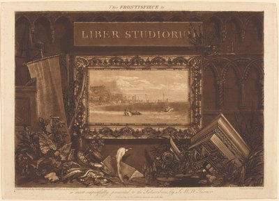 Frontispice - Joseph Mallord William Turner and J.C. Easling