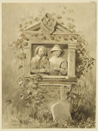 Monument dans le cimetière de l