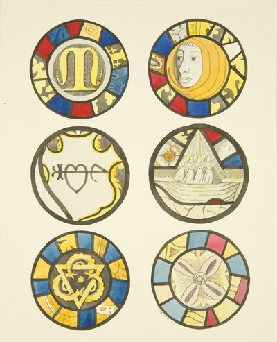 Vitrail dans les fenêtres nord et est, transept nord de St Mary Redcliffe - Joseph Manning