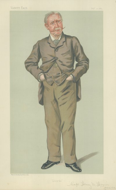 Capitaine Henry Montague Hozier - Joseph Middleton Jopling