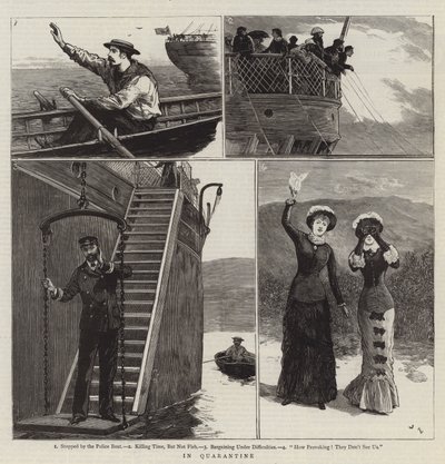 En quarantaine - Joseph Nash