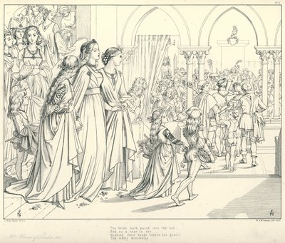 Illustration pour La Complainte du vieux marin de Coleridge - Joseph Noel (after) Paton