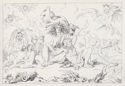 La Tempête de Shakespeare, Acte I, Scène 2 - Joseph Noel after Paton