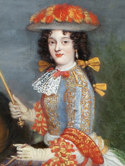 Parrocel - Marie Anne Mancini - château de Skokloster (recadré-modifié) - Joseph Parrocel