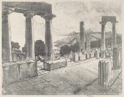 Égine, la Forêt-Noire - Joseph Pennell