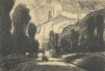 Château Gaillard - Joseph Pennell