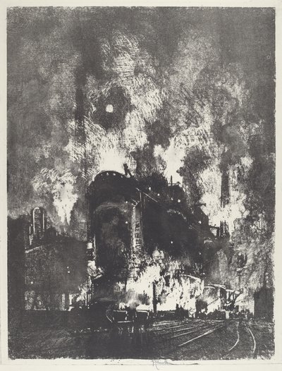 Fours la nuit - Joseph Pennell
