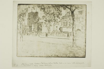 Maison où Whistler est mort - Joseph Pennell
