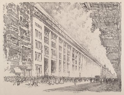 Midi, General Electric Works, Berlin - Joseph Pennell