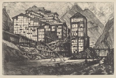 Vieux Million Yeux, 1910 - Joseph Pennell