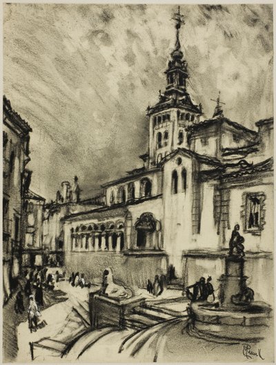 San Martín, Ségovie - Joseph Pennell