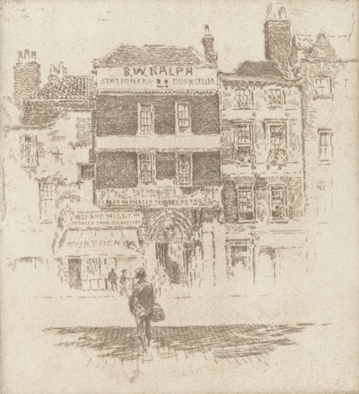 Porte de St. Bartholomew - Joseph Pennell