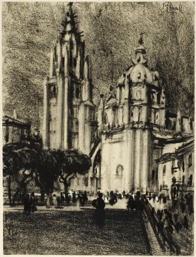 La Cathédrale, Tolède - Joseph Pennell