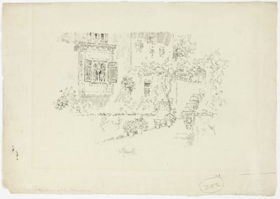 Le jardin de la mosquée I - Joseph Pennell