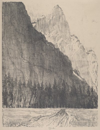 La sentinelle - Joseph Pennell