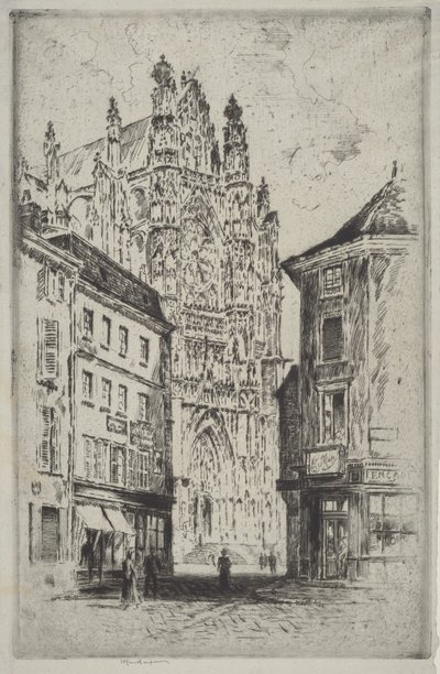 Le transept, Beauvais - Joseph Pennell