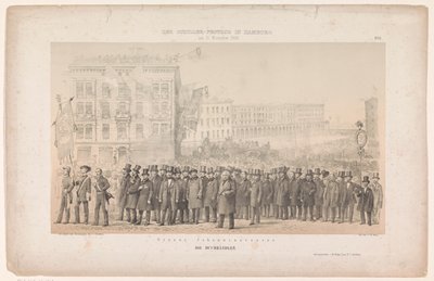 Défilé de libraires à Hambourg - Joseph Puschkin