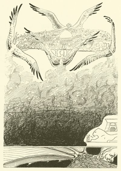 Les Quatre Djinns aux ailes de mouette - Joseph Rudyard (after) Kipling