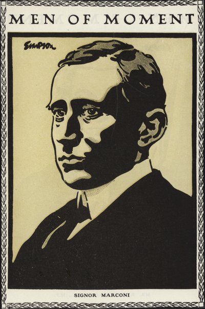 Guglielmo Marconi - Joseph Simpson