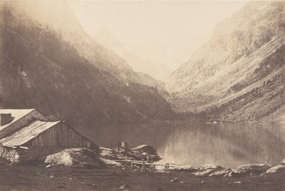 Lac de Gaube, Cauterets, 1853 - Joseph Vigier