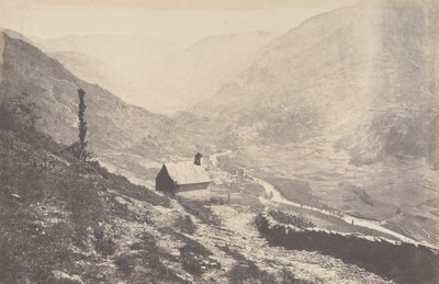 Vallée de Bosost prise de la chapelle San Antonio, 1853 - Joseph Vigier