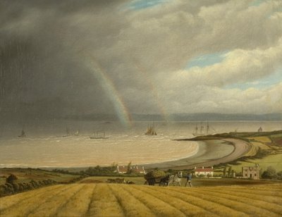 Vue de Portishead vers le Pays de Galles, vers 1832 - Joseph Walter