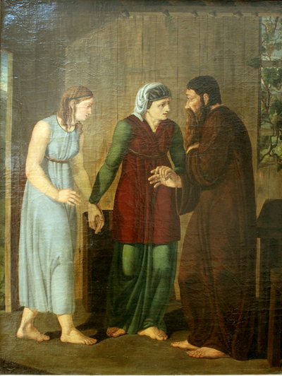 French : Alimentation de Hagar Hagar Becomes Abraham