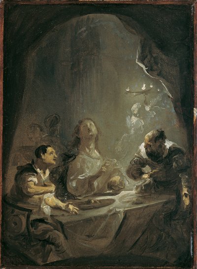 Christ à Emmaüs - Joseph Winterhalder d. J.