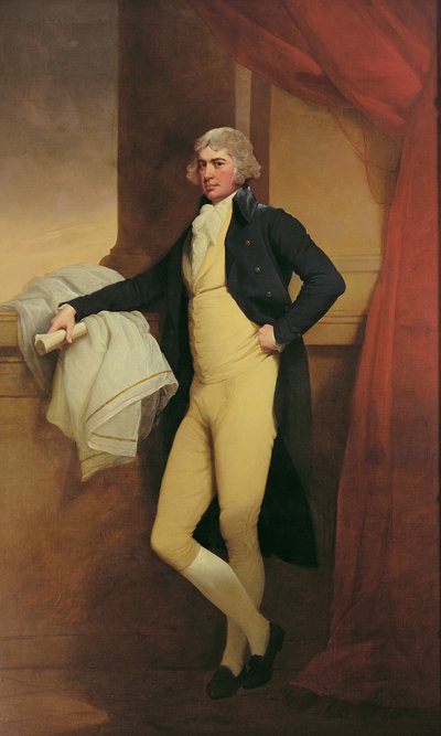 Portrait de Samuel Oldknow, vers 1790-2 - Joseph Wright of Derby
