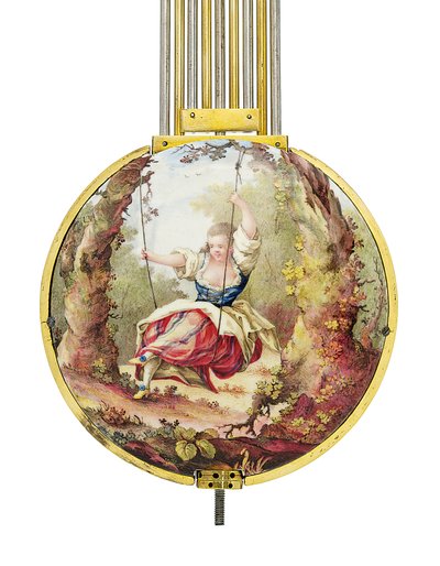 Régulateur de cheminée Louis XVI à remontage mensuel et temps solaire - Joseph and Robin Robert  Coteau